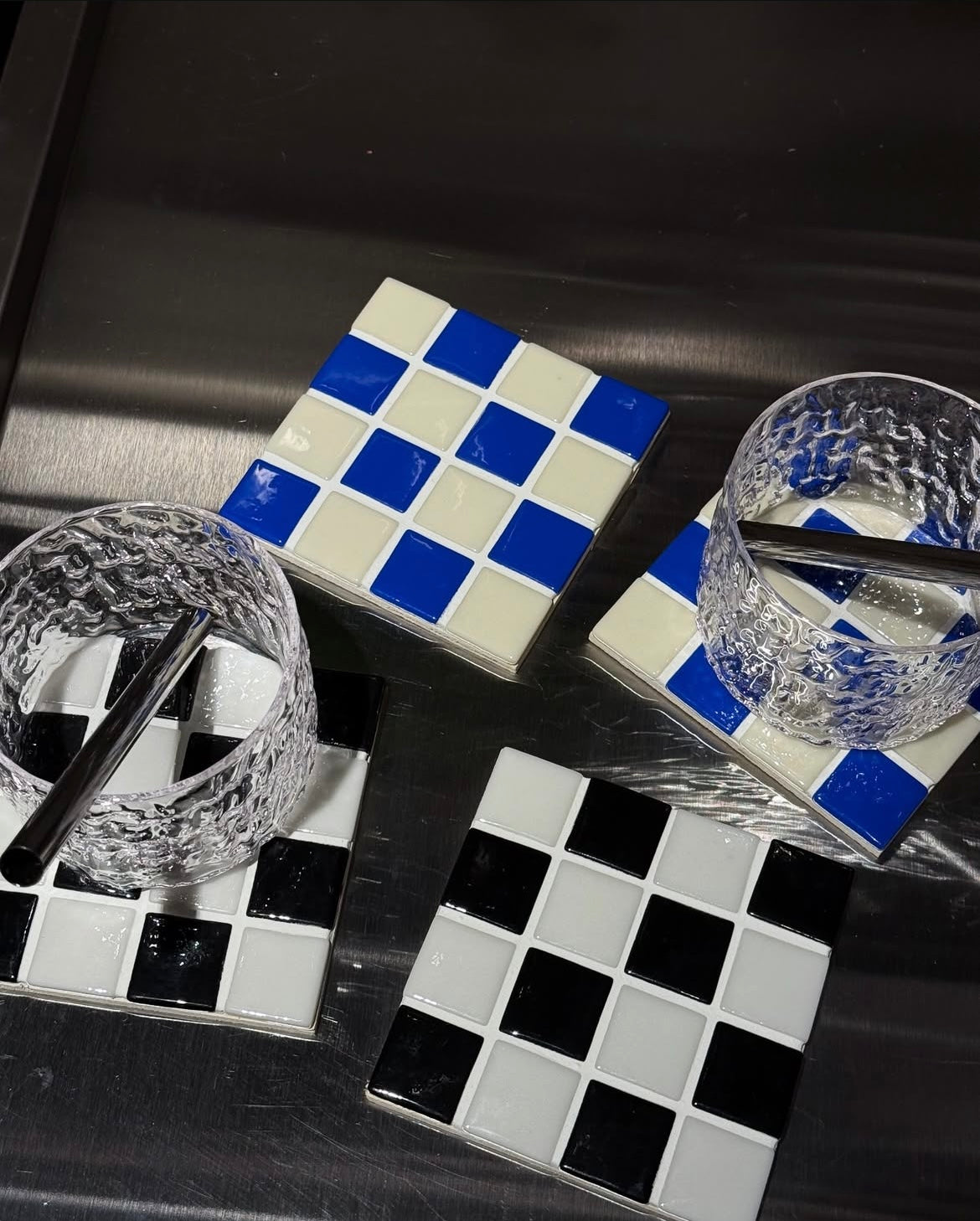 Mosaikuntersetzer 💙