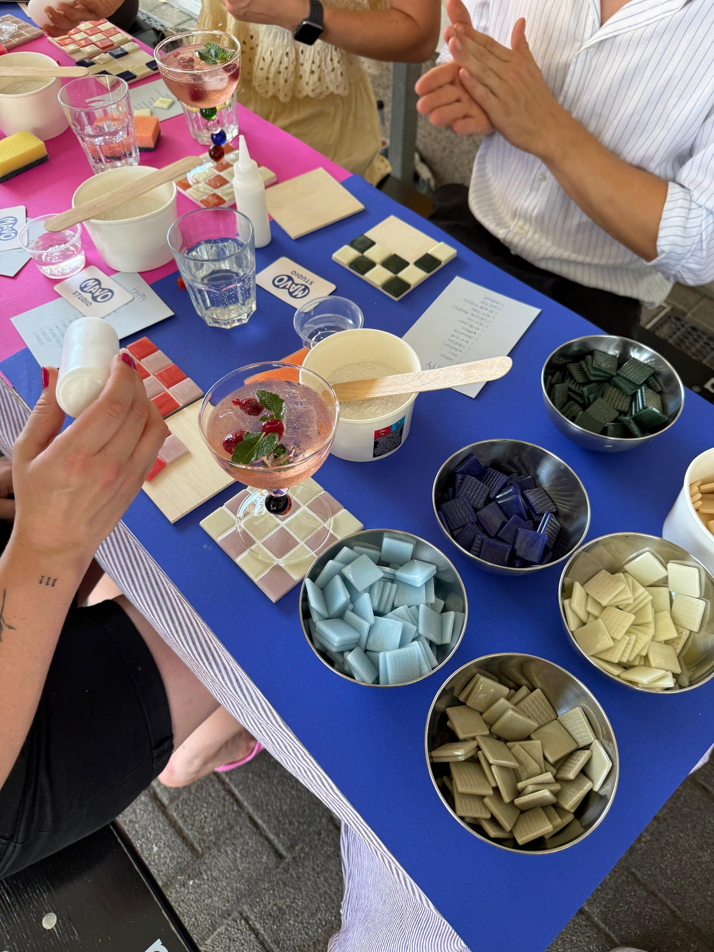 DIY-Kit Mosaikuntersetzer – Kreativ-Workshop für Zuhause ✨