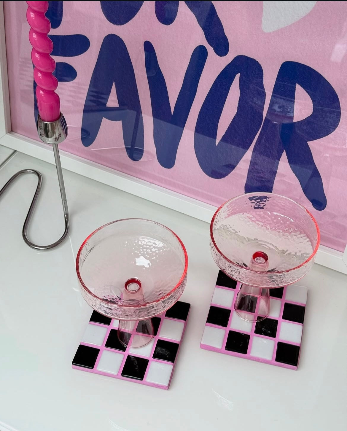 Mosaikuntersetzer 💙