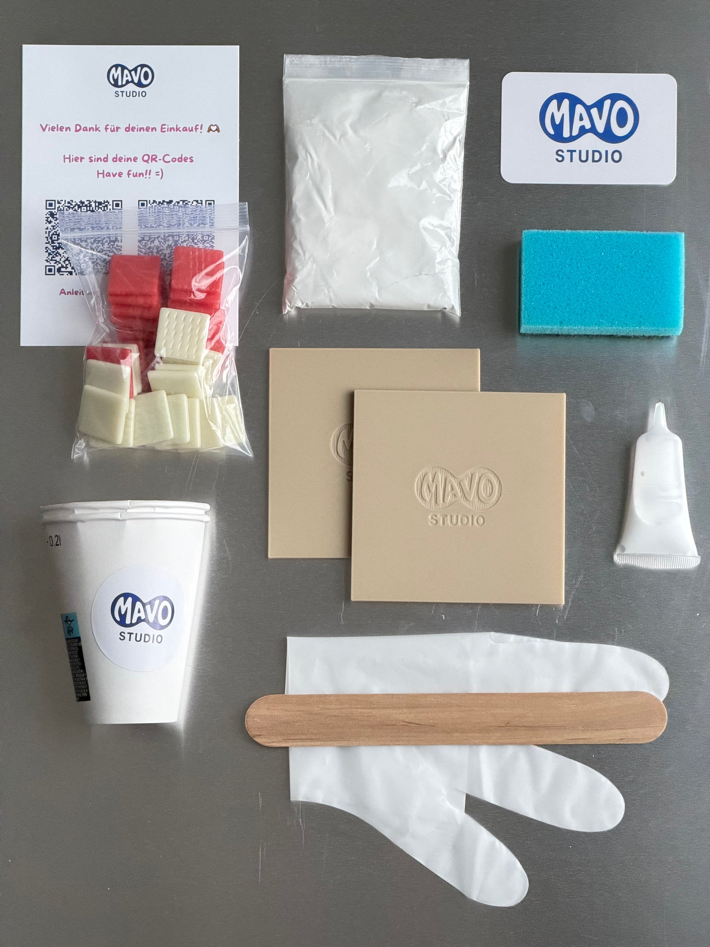 DIY-Kit Mosaikuntersetzer – Kreativ-Workshop für Zuhause ✨